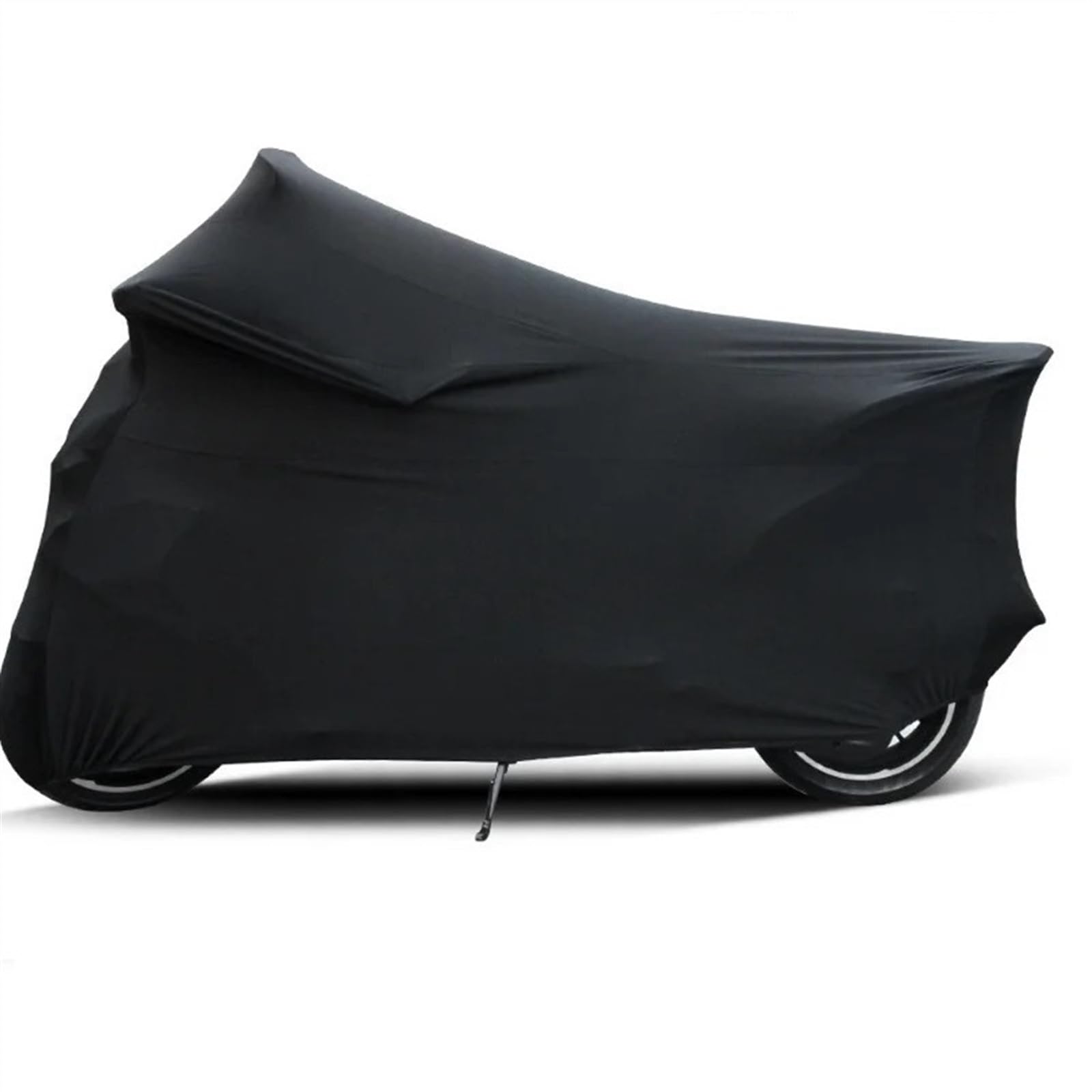 Motorrad Abdeckplane,Motorrad Abdeckplane Outdoor Universal Motorrad Stretch Abdeckungen UV Schutz Abdeckung Indoor Outdoor Bike Motor Roller Staubdicht Abdeckung Elastische Stoff(4XL) von DLZFUDTY