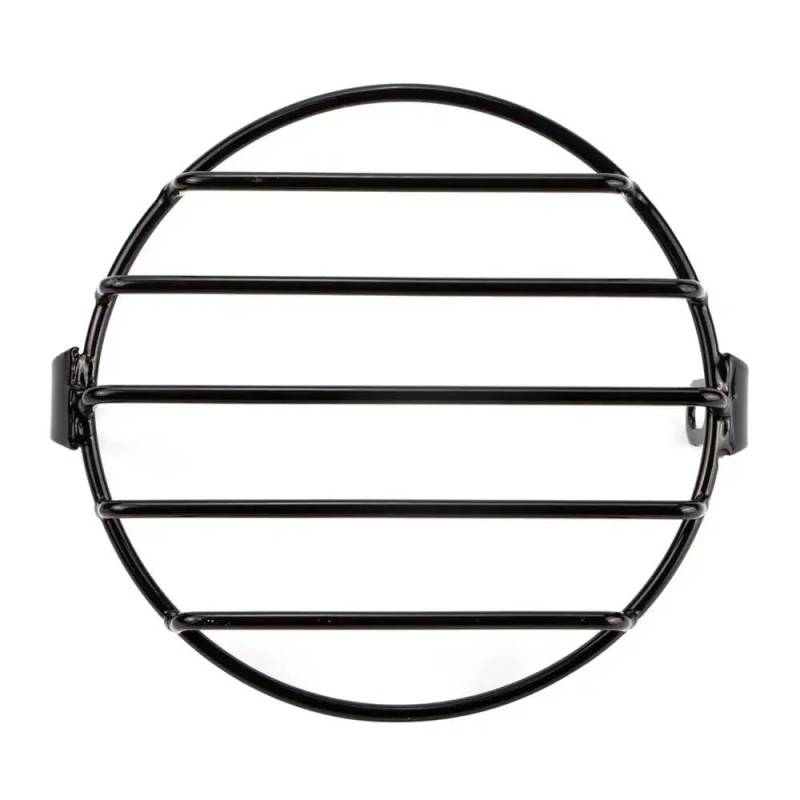 Motorrad Scheinwerfer Gitter,Scheinwerfergitter Mo 2 STÜCKE Passend Für Bobber Scheinwerferabdeckung 6,14 ''Motorrad Scheinwerfergitter Grillschutz Frontscheinwerfergitter Abdeckungsschutz(C) von DLZFUDTY
