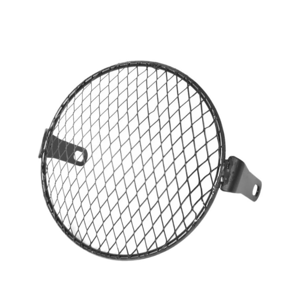 Motorrad Scheinwerfer Gitter,Scheinwerfergitter Mo 2 Stücke 6,5 Zoll Universal Motorrad Scheinwerfer Nebel Lampe Protector Schutz Grille Abdeckung(C) von DLZFUDTY