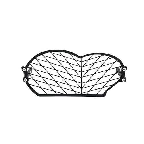 Motorrad Scheinwerfer Gitter,Scheinwerfergitter Mo Passend Für BMW R1200GS ADV 2004-2012 Scheinwerfer Schutz Kopf Licht Schutz Schutz Abdeckung Schutz Grill(Black) von DLZFUDTY