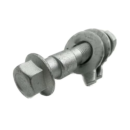 Radmuttern,Radmutter 2X 12,9 Ebene Schraube Sturz Bolzen Mutter Auto Rad Ausrichtung Arc Exzentrische Schraube Einstellung Reparatur Werkzeug 10mm 12mm 13mm 14mm 15mm 16mm(10mm Single Gasket) von DLZFUDTY