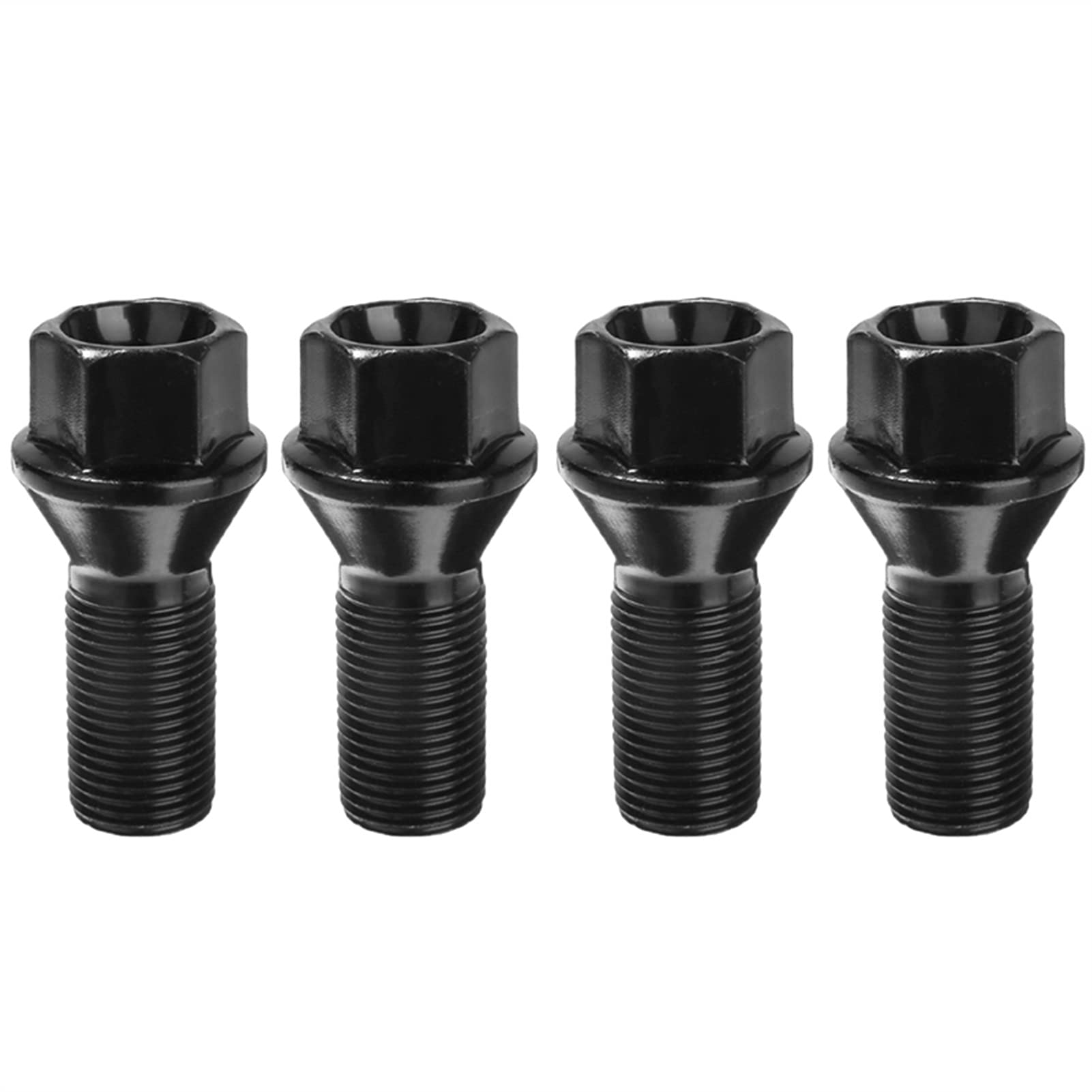 Radmuttern,Radmutter 4 stücke M14x1.25 Schwarzes Stahl-Rad-Ansatz-Bolzenmutter Passend für BMW X3 X5 E70 E71 F20 F25 36136781151 Zubehör Teile Radmuttern,Radmutter 4 stücke M14x1.25 Schwarzes Stahl-Rad-Ansatz-Bolzenmutter Passend für BMW X3 X5 E70 E71 F20 F25 36136781151 Zubehör Teile von DLZFUDTY