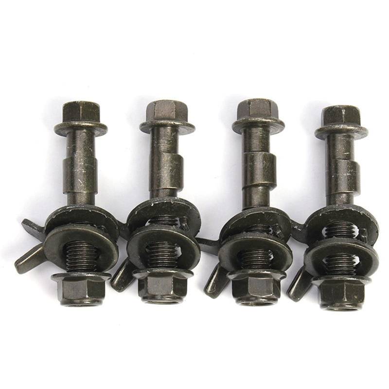 Radmuttern,Radmutter 4pcs / Satz 12mm 14mm Radausrichtung Camber Bolzen Exzenter Auto Reparaturwerkzeuge Einstellschraube(14mm) von DLZFUDTY