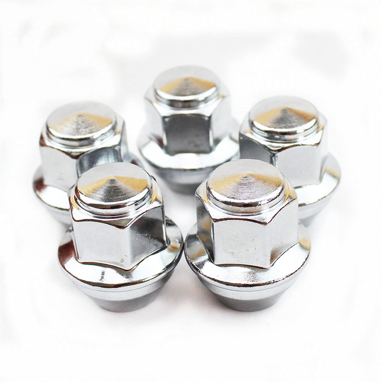 Radmuttern,Radmutter 5 Teile/Los Chrom-Rad-Nutmuttern Passend für Ford Foucs Mk3 Radmuttern,Radmutter 5 Teile/Los Chrom-Rad-Nutmuttern Passend für Ford Foucs Mk3 von DLZFUDTY
