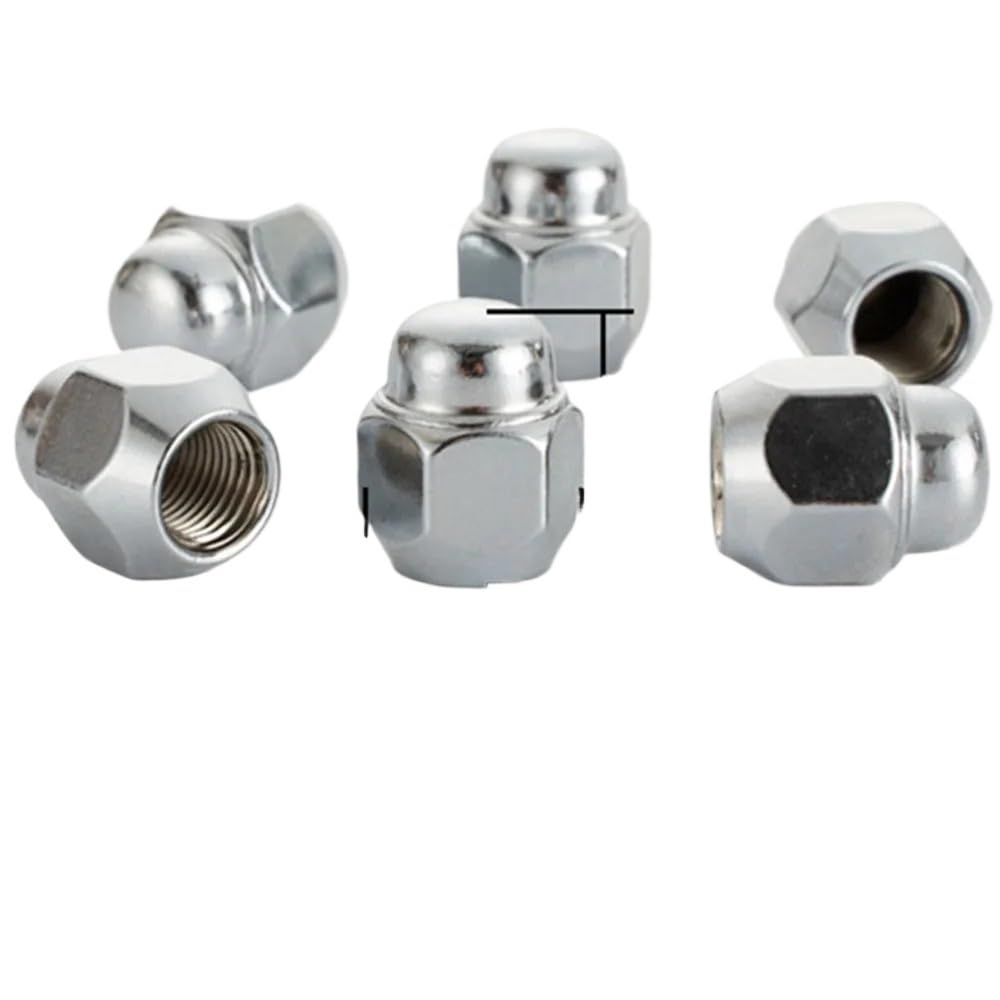 Radmuttern,Radmutter M12x1.25 Radmuttern Radschrauben Passend for 28365FE001 28171AJ000(Nuts 5pcs) von DLZFUDTY
