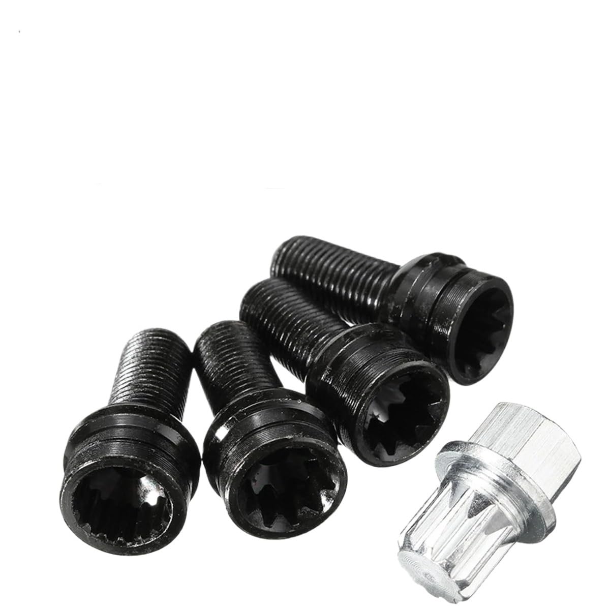 Radmuttern,Radmutter M14 * 1,5 MM Anti-Diebstahl-Radschraube und Sicherungsmutter, passend for 7 MM, passend for Audi/passend for VW/passend for Golf-Autozubehör Radmuttern,Radmutter M14 * 1,5 MM Anti-Diebstahl-Radschraube und Sicherungsmutter, passend for 7 MM, passend for Audi/passend for VW/passend for Golf-Autozubehör von DLZFUDTY