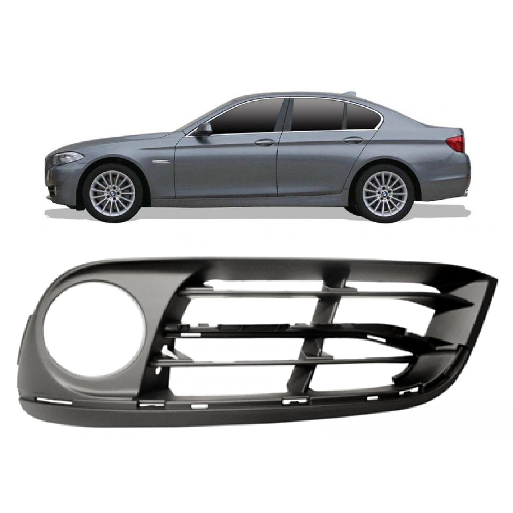 DM Autoteile 100395 Nebelscheinwerfer Gitter vorne links kompatibel für BMW 5er Touring F10 Facelift 2013-2016 DM Autoteile 100395 Nebelscheinwerfer Gitter vorne links kompatibel für BMW 5er Touring F10 Facelift 2013-2016 von DM Autoteile