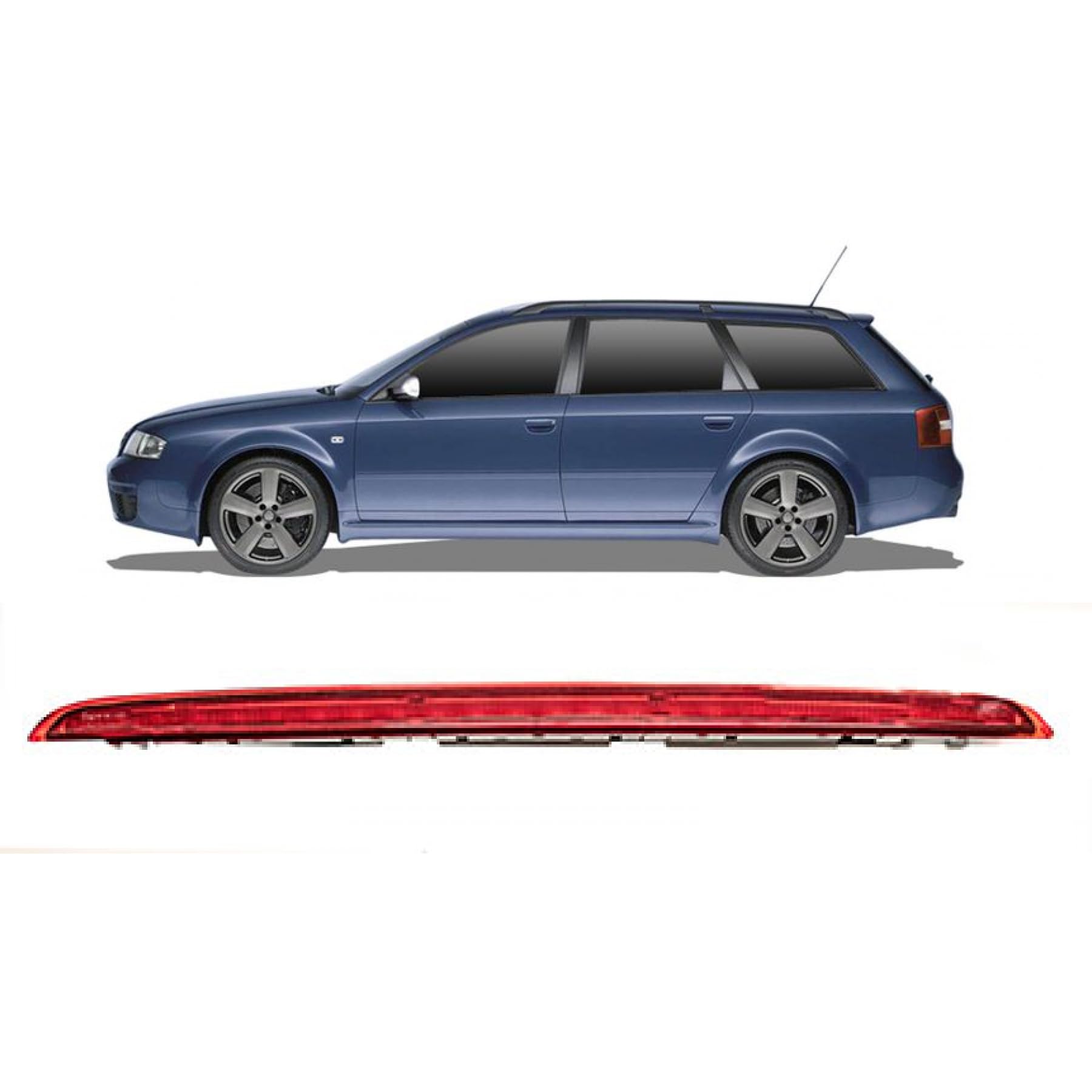 DM Autoteile 136850 Zusatzbremsleuchte 3 Bremsleuchte mitte kompatibel für A6 C6 4F Avant ab 2004 DM Autoteile 136850 Zusatzbremsleuchte 3 Bremsleuchte mitte kompatibel für A6 C6 4F Avant ab 2004 von DM Autoteile