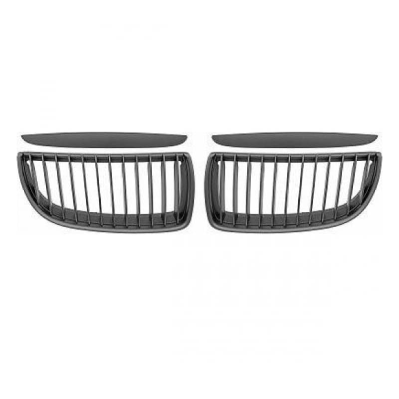 DM Autoteile 136942 Kühlergrill Performance Schwarz Matt kompatibel für BMW 3er (E90) Touring (E91) 2005-2008 von DM Autoteile