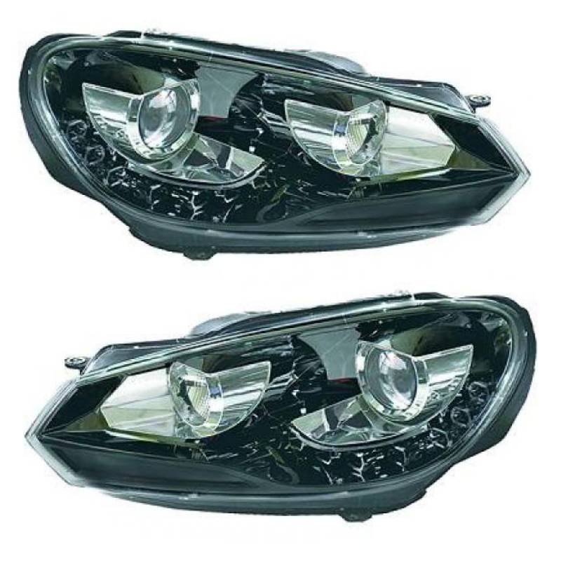 DM Autoteile 137197 Hauptscheinwerfersatz Depo/TYC kompatibel für VW Golf VI 5K1 Variant AJ5 Cabriolet 517 von DM Autoteile