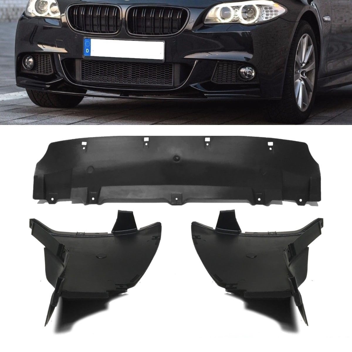 DM Autoteile 14073 Unterfahrschutz Radhaus Adapter Unterboden Set kompatibel für BMW F10 F11 M-Paket DM Autoteile 14073 Unterfahrschutz Radhaus Adapter Unterboden Set kompatibel für BMW F10 F11 M-Paket von DM Autoteile