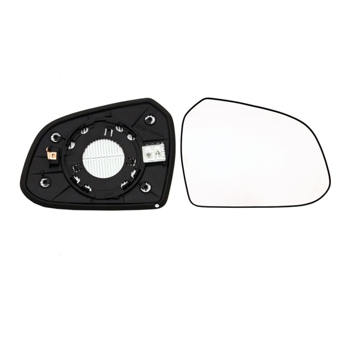 DM Autoteile 147950 Spiegelglas Außenspiegel rechts beheizbar konvex kompatibel für Hyundai i10 II (BA IA) von DM Autoteile