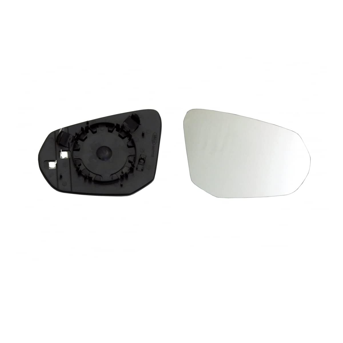 DM Autoteile 147977 Spiegelglas Außenspiegel rechts beheizbar konvex kompatibel für Audi Q2 (GAB GAG) von DM Autoteile
