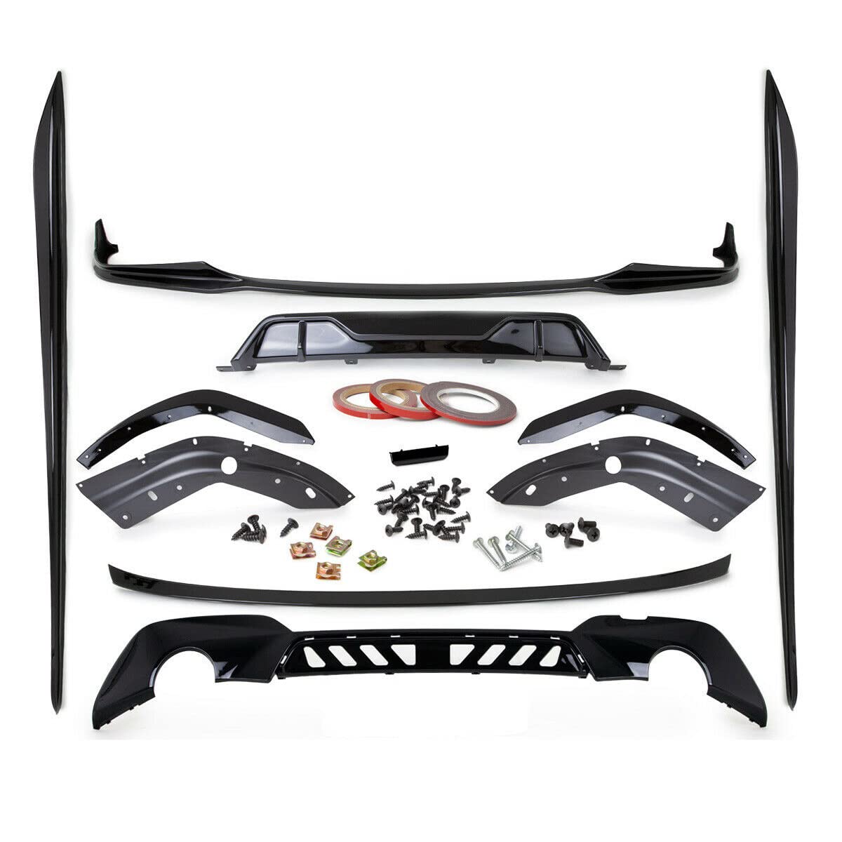 DM Autoteile 15027 Sport-Performance Bodykit + Spoiler Schwarz Hochglanz kompatibel für BMW 3er G20 G21 mit M-Paket DM Autoteile 15027 Sport-Performance Bodykit + Spoiler Schwarz Hochglanz kompatibel für BMW 3er G20 G21 mit M-Paket von DM Autoteile
