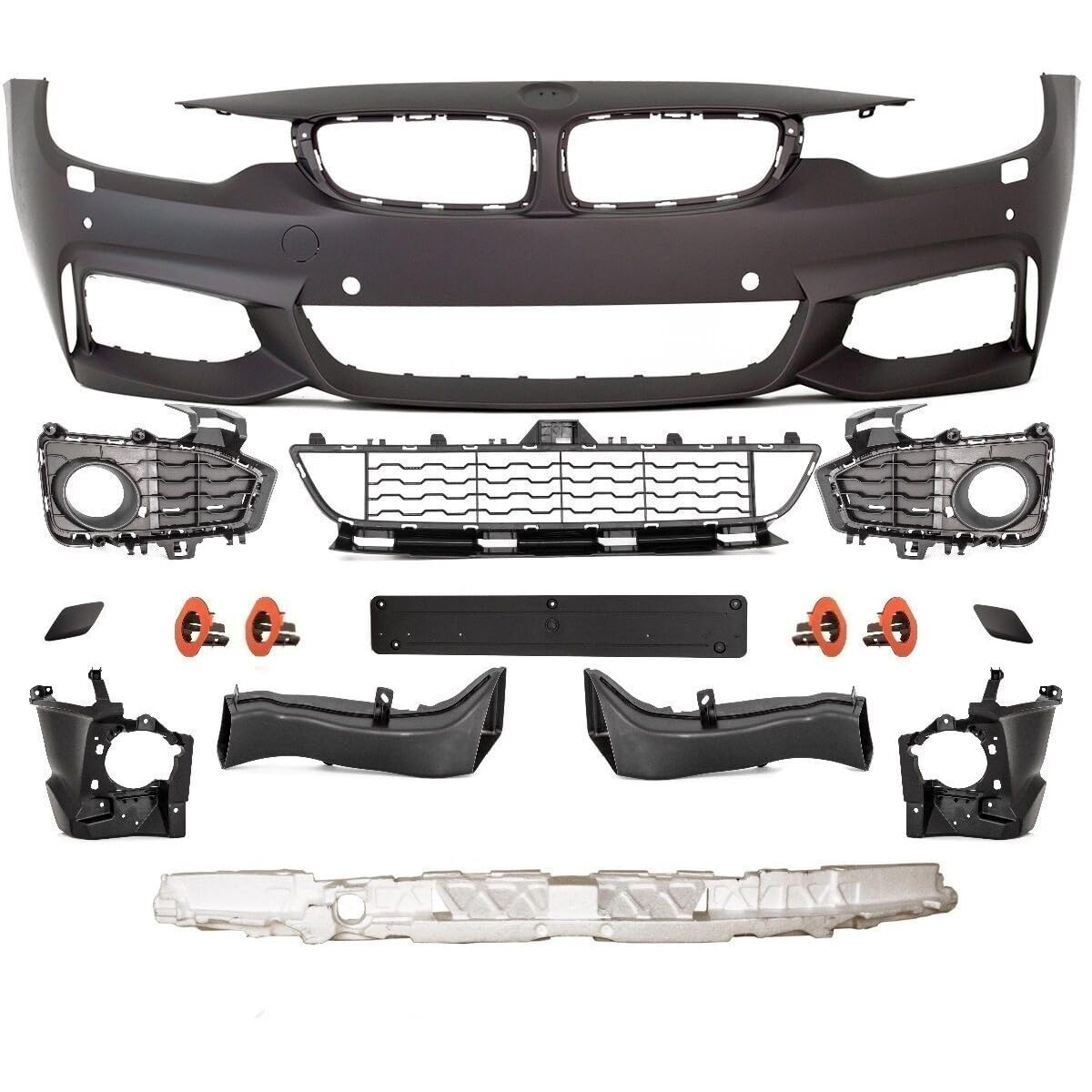 DM Autoteile 1576 Sport Stoßstange vorne +Zubehör kompatibel für M Paket 13-18 passsend kompatibel für BMW 4er F32 F33 F36 + ABE* DM Autoteile 1576 Sport Stoßstange vorne +Zubehör kompatibel für M Paket 13-18 passsend kompatibel für BMW 4er F32 F33 F36 + ABE* von DM Autoteile