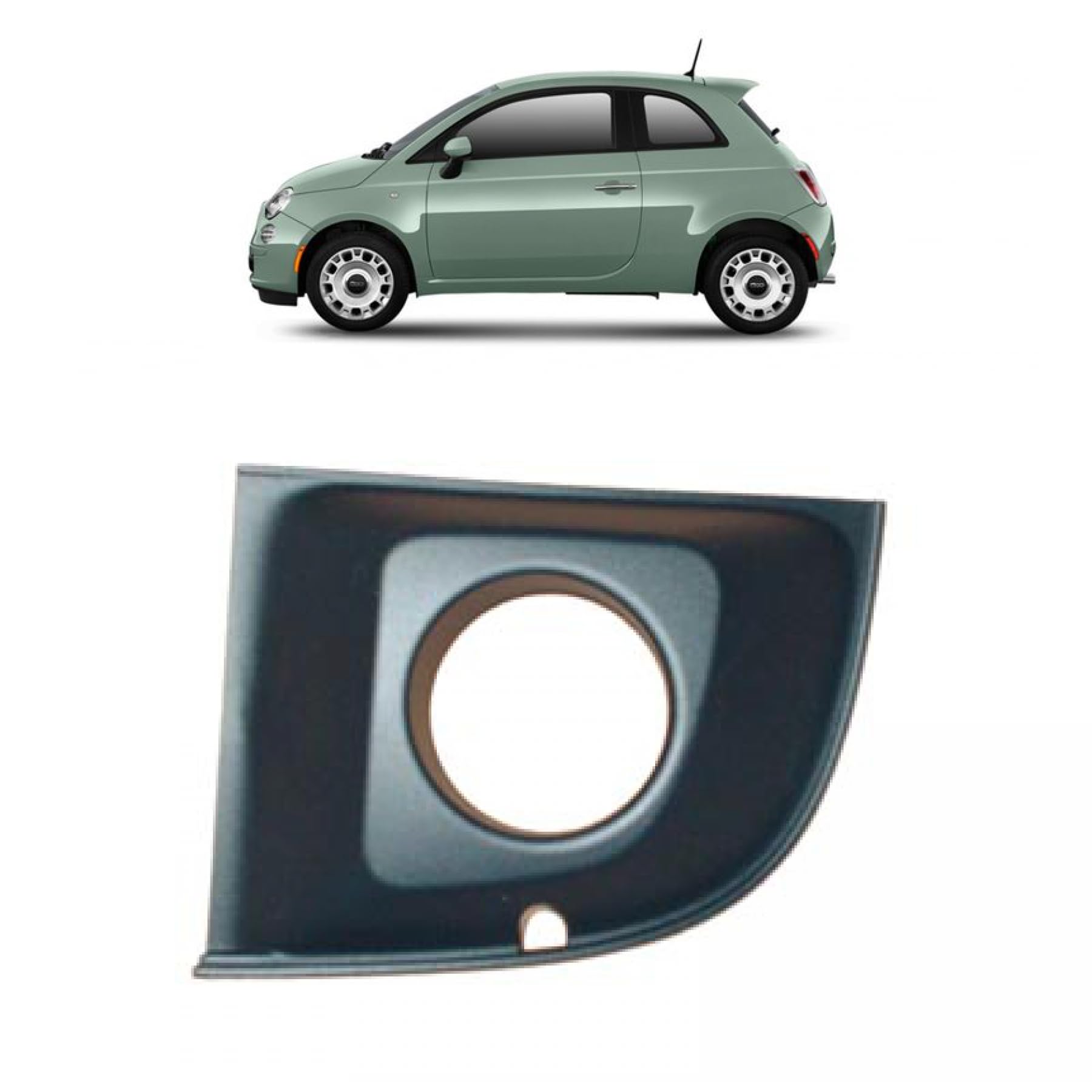 DM Autoteile 181658 Nebelscheinwerfer Gitter Blende vorne links kompatibel für Fiat 500 C 312 Baujahr 2007-2015 DM Autoteile 181658 Nebelscheinwerfer Gitter Blende vorne links kompatibel für Fiat 500 C 312 Baujahr 2007-2015 von DM Autoteile