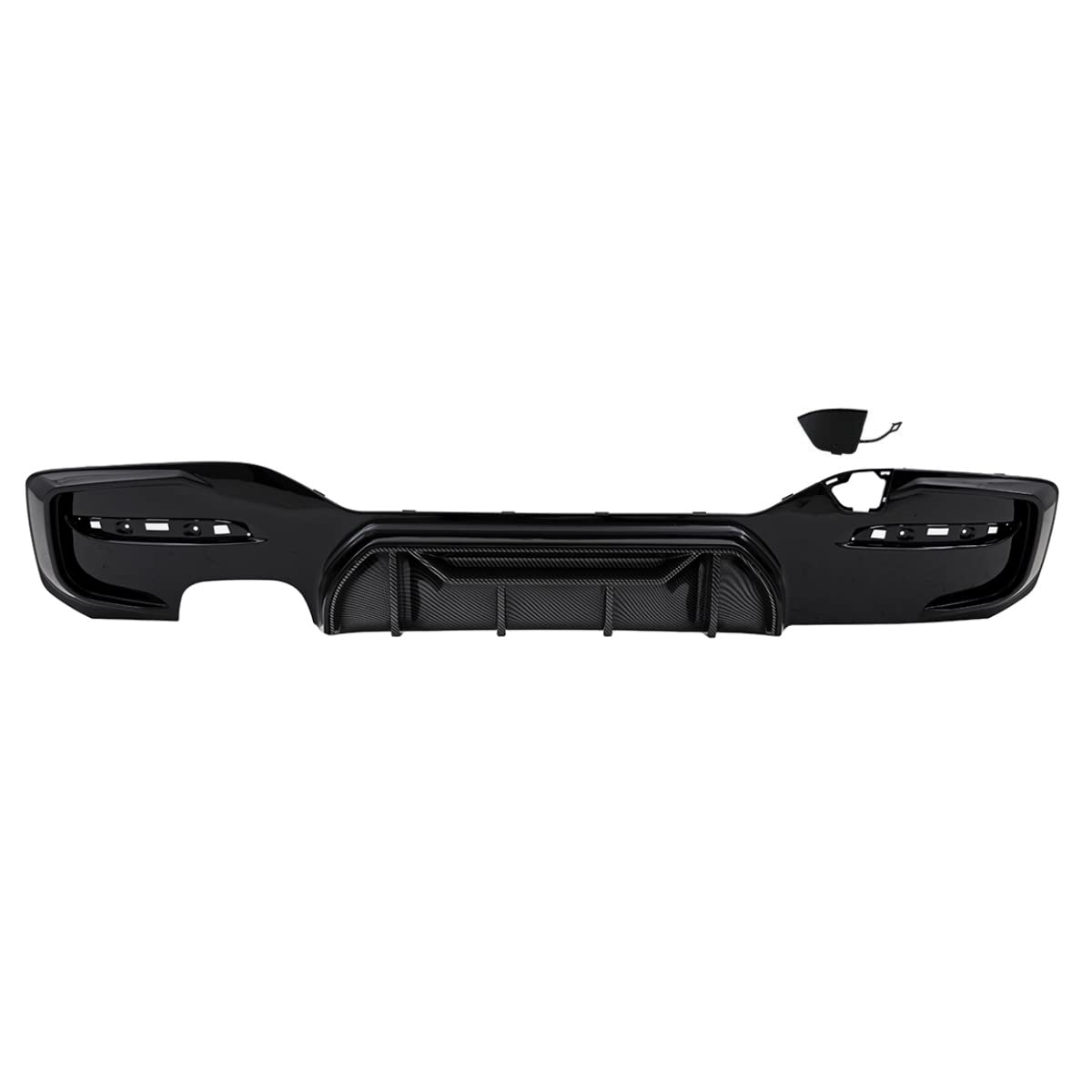 DM Autoteile 19009 Sport Competition Performance Diffusor Carbon Glanz 2-Rohr Links kompatibel für BMW 1er F20 F21 LCI M-Paket ab 2015 DM Autoteile 19009 Sport Competition Performance Diffusor Carbon Glanz 2-Rohr Links kompatibel für BMW 1er F20 F21 LCI M-Paket ab 2015 von DM Autoteile