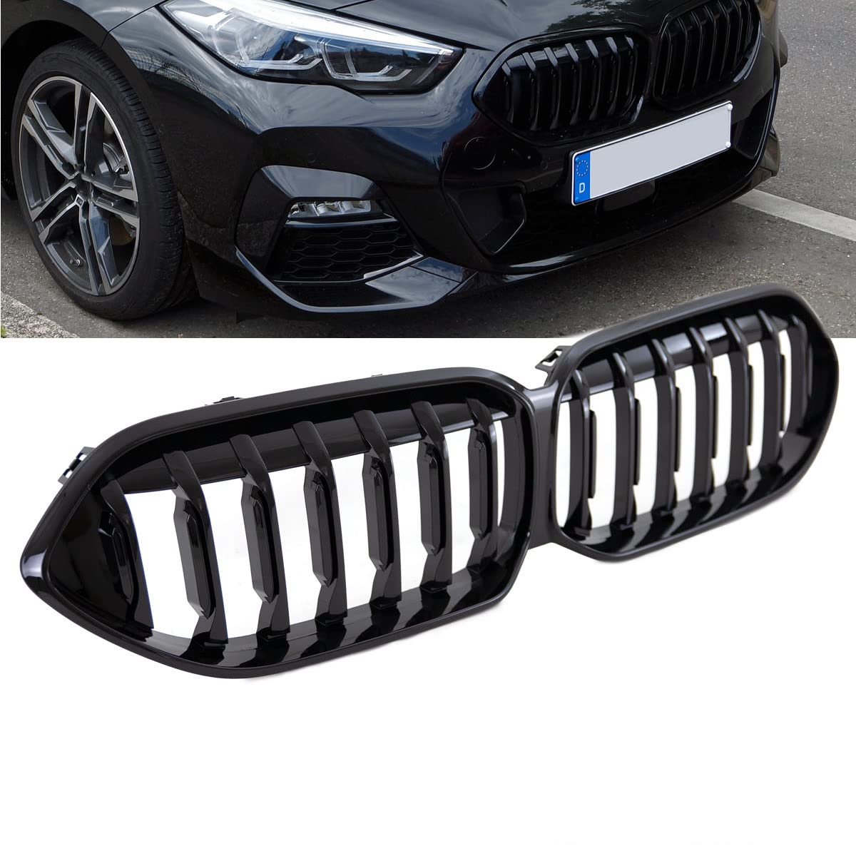 DM Autoteile 19014 Sport Performance Kühlergrill schwarz Glanz kompatibel für BMW 2er F44 Grand Coupe DM Autoteile 19014 Sport Performance Kühlergrill schwarz Glanz kompatibel für BMW 2er F44 Grand Coupe von DM Autoteile