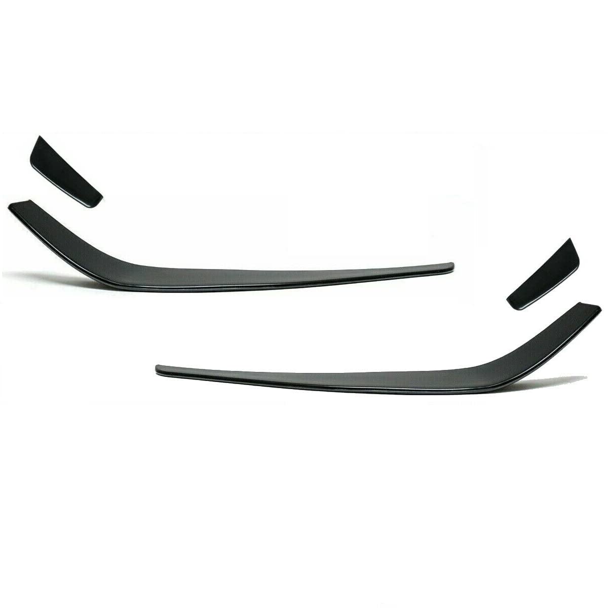 DM Autoteile 2719 Spoiler Flaps Flips für Mercedes CLA-Klasse W117 AMG Line, Schwarz, Satin Matt, ABS, Einschraubbar, Selbstklebend, vorne rechts & links DM Autoteile 2719 Spoiler Flaps Flips für Mercedes CLA-Klasse W117 AMG Line, Schwarz, Satin Matt, ABS, Einschraubbar, Selbstklebend, vorne rechts & links von DM Autoteile