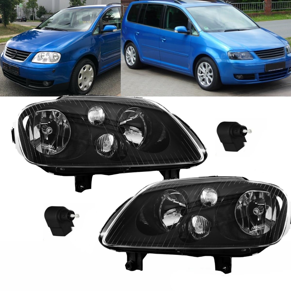 DM Autoteile 30208 Scheinwerfer Links & Rechts + 2x Birnen kompatibel für VW Sharan 7M Seat Alhambra 7V DM Autoteile 30208 Scheinwerfer Links & Rechts + 2x Birnen kompatibel für VW Sharan 7M Seat Alhambra 7V von DM Autoteile