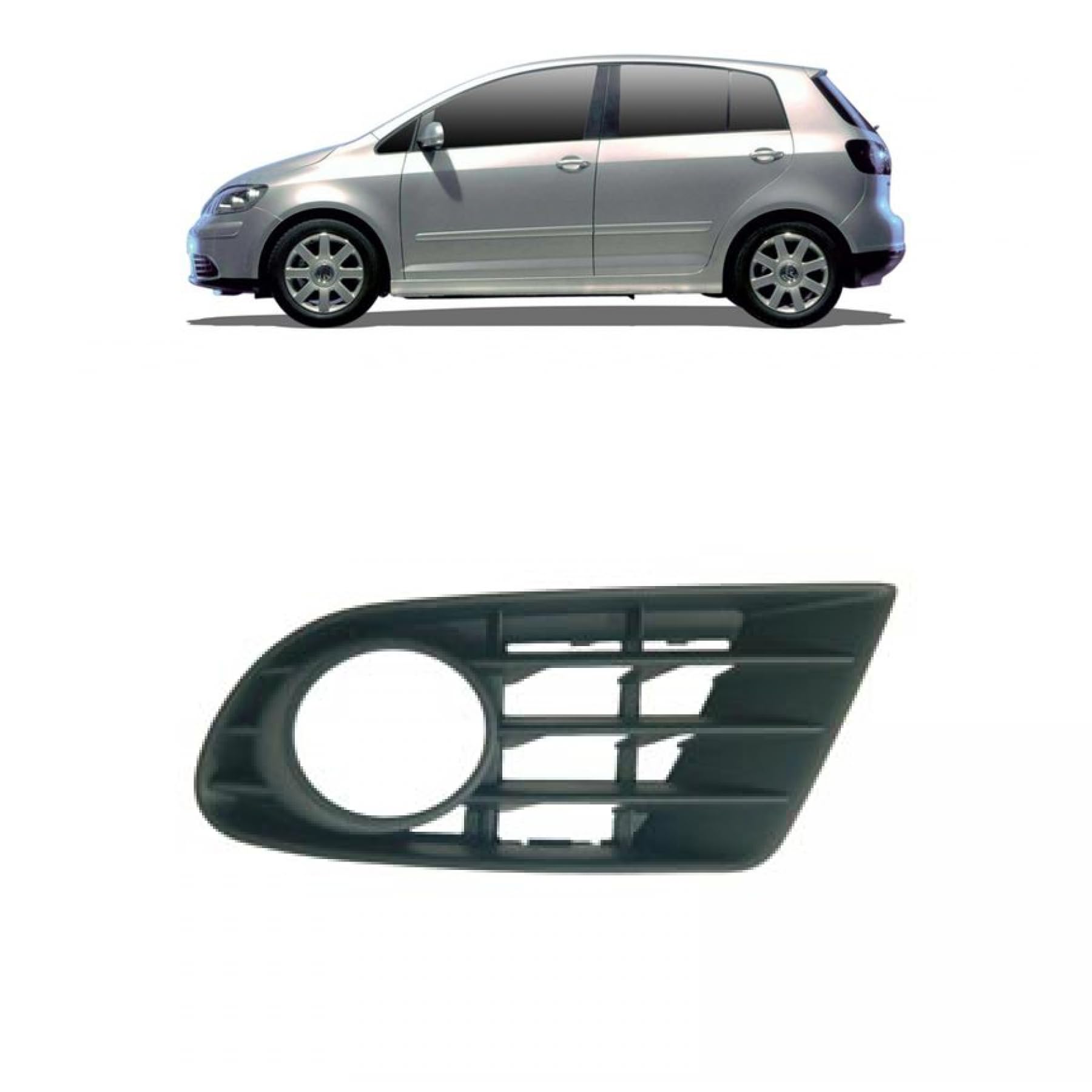 DM Autoteile 328913 Nebelscheinwerfer Gitter vorne rechts kompatibel für VW Golf Plus V 5M1 521 Bj. 2005-2009 DM Autoteile 328913 Nebelscheinwerfer Gitter vorne rechts kompatibel für VW Golf Plus V 5M1 521 Bj. 2005-2009 von DM Autoteile