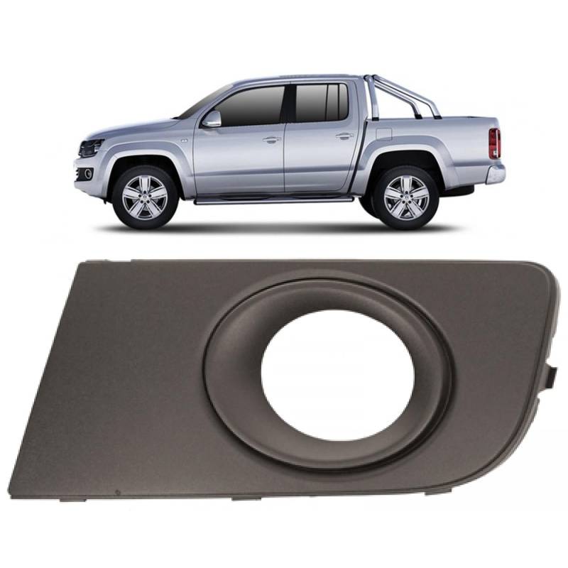 DM Autoteile 371205 Nebelscheinwerfer Gitter vorne links kompatibel für VW Amarok 2HA 2HB S1B S6B S7A 2010-2012 von DM Autoteile