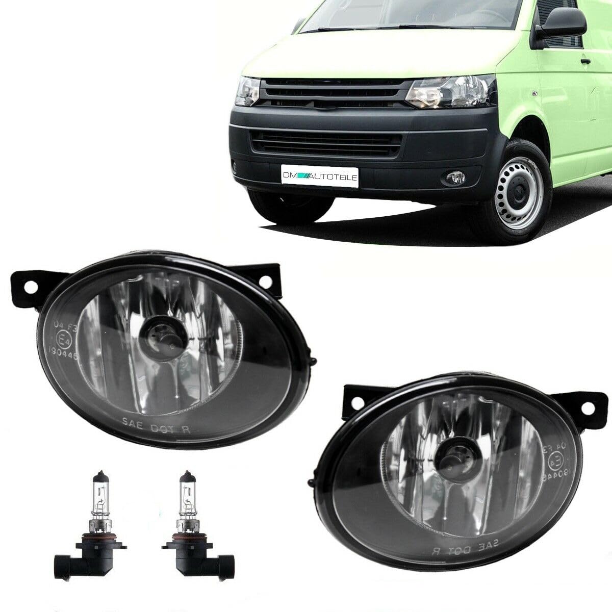 DM Autoteile 3817 Nebelscheinwerfer SET Chrom Klarglas HB4 kompatibel für VW T5 Multivan Facelift 09-15 DM Autoteile 3817 Nebelscheinwerfer SET Chrom Klarglas HB4 kompatibel für VW T5 Multivan Facelift 09-15 von DM Autoteile