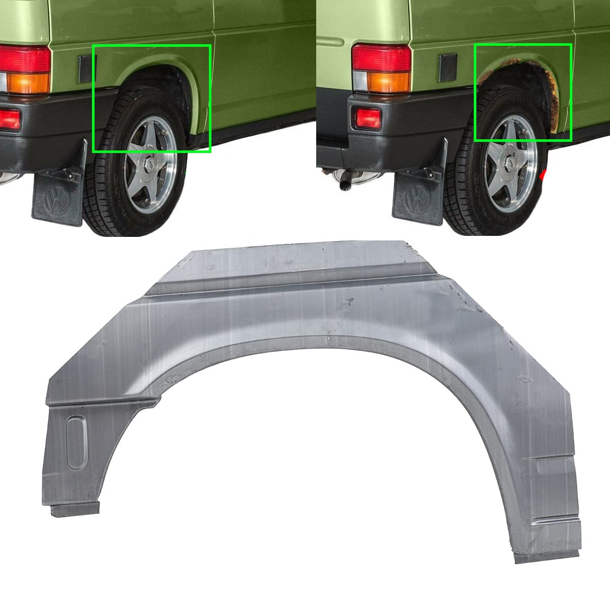 DM Autoteile 61042 Radlauf Seitenwand Reparaturblech Rechts Hinten äußeres Teil kompatibel für VW T4 langer Radstand alle Modelle DM Autoteile 61042 Radlauf Seitenwand Reparaturblech Rechts Hinten äußeres Teil kompatibel für VW T4 langer Radstand alle Modelle von DM Autoteile