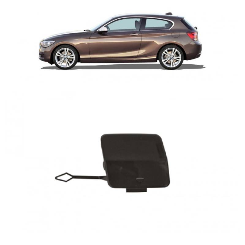 DM Autoteile Abschlepphaken Abdeckung Zughaken Stoßstange vorne kompatibel für BMW 1er ab 11 von DM Autoteile