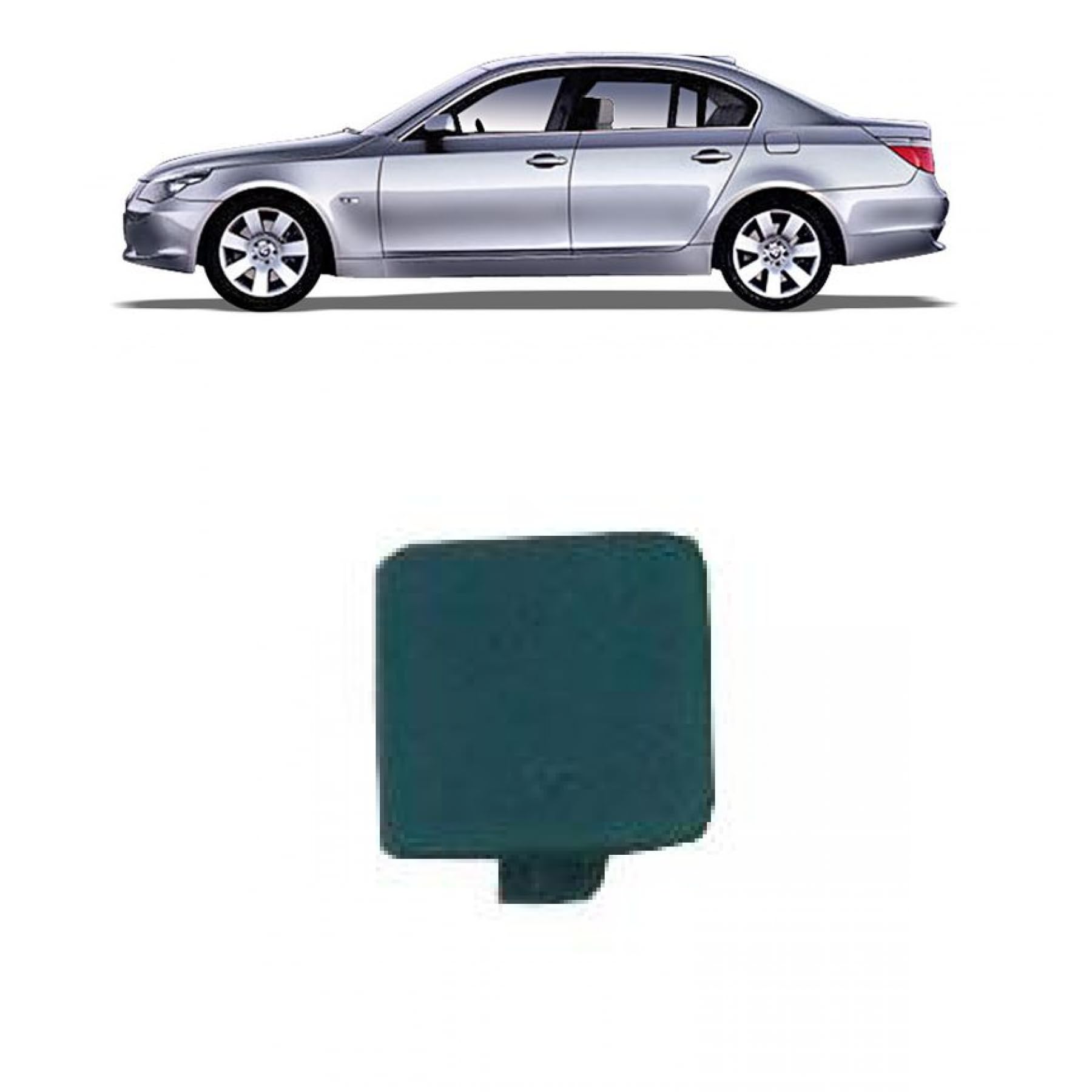 DM Autoteile 103769 Abschlepphaken Abdeckung Zughaken Stoßstange vorne kompatibel für BMW 5er E60 04-10 DM Autoteile 103769 Abschlepphaken Abdeckung Zughaken Stoßstange vorne kompatibel für BMW 5er E60 04-10 von DM Autoteile