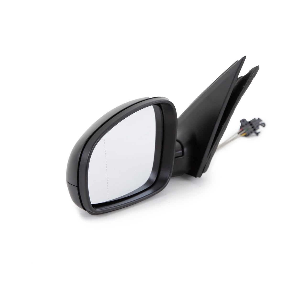 DM Autoteile Außenspiegel links kpl. asphärisch glasklar schwarz passt für Roomster von DM Autoteile