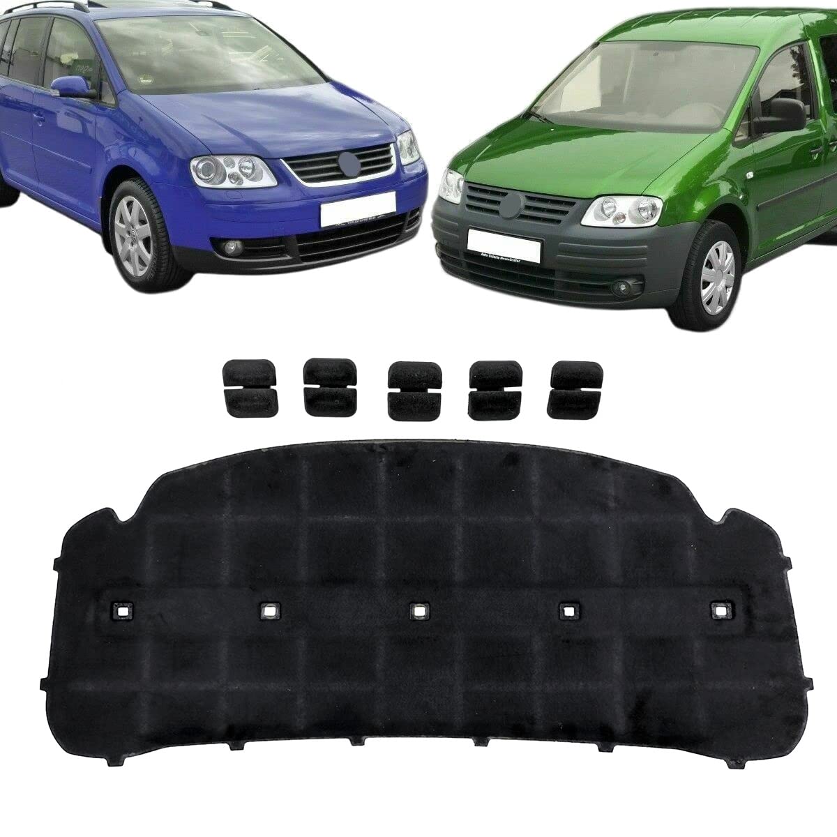 DM Autoteile Dämmatte Motorhaube Motorraumdämmung kompatibel für VW Caddy 03-15 Touran 1T ab 03-10 DM Autoteile Dämmatte Motorhaube Motorraumdämmung kompatibel für VW Caddy 03-15 Touran 1T ab 03-10 von DM Autoteile