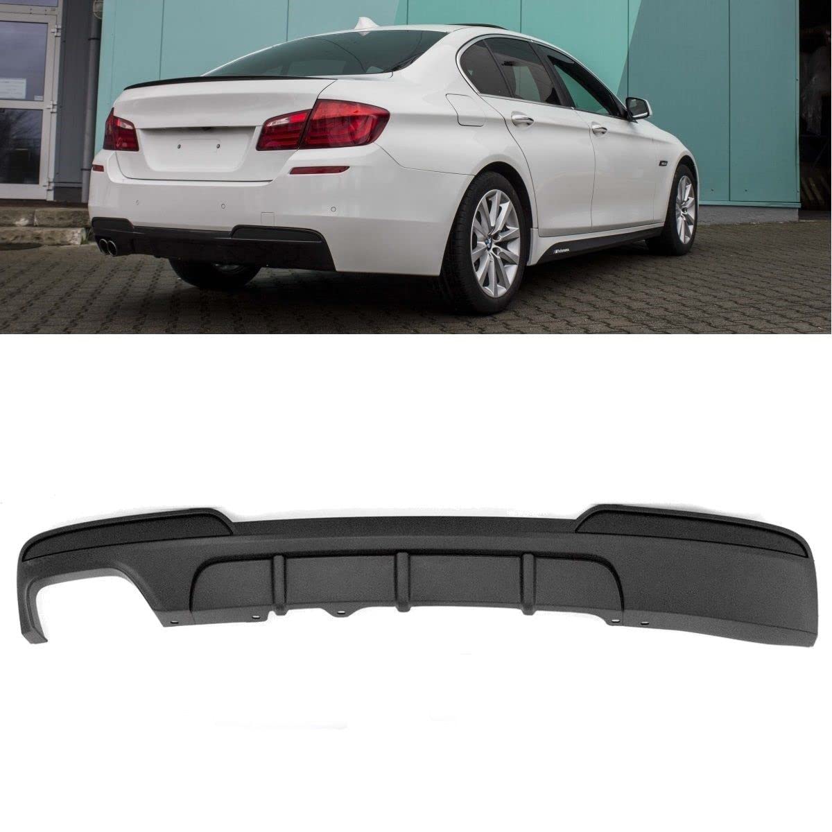 DM Autoteile Diffusor Sport-Performance Schwarz 2-Rohr Links passt für F10 F11 M-Paket DM Autoteile Diffusor Sport-Performance Schwarz 2-Rohr Links passt für F10 F11 M-Paket von DM Autoteile