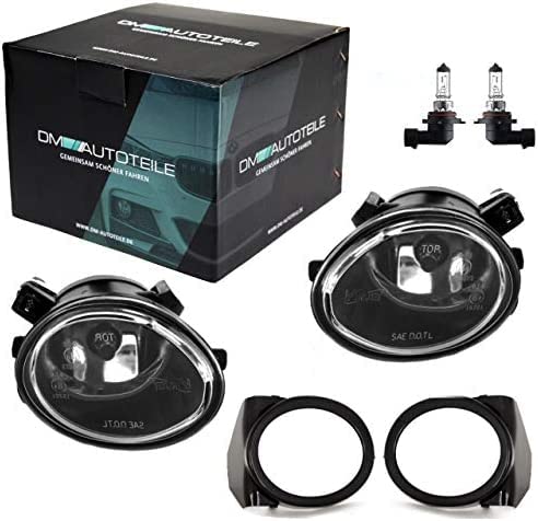 DM Autoteile E46 E39 Nebelscheinwerfer Klarglas Chrom Kompatibel für M M3 M5 von DM Autoteile