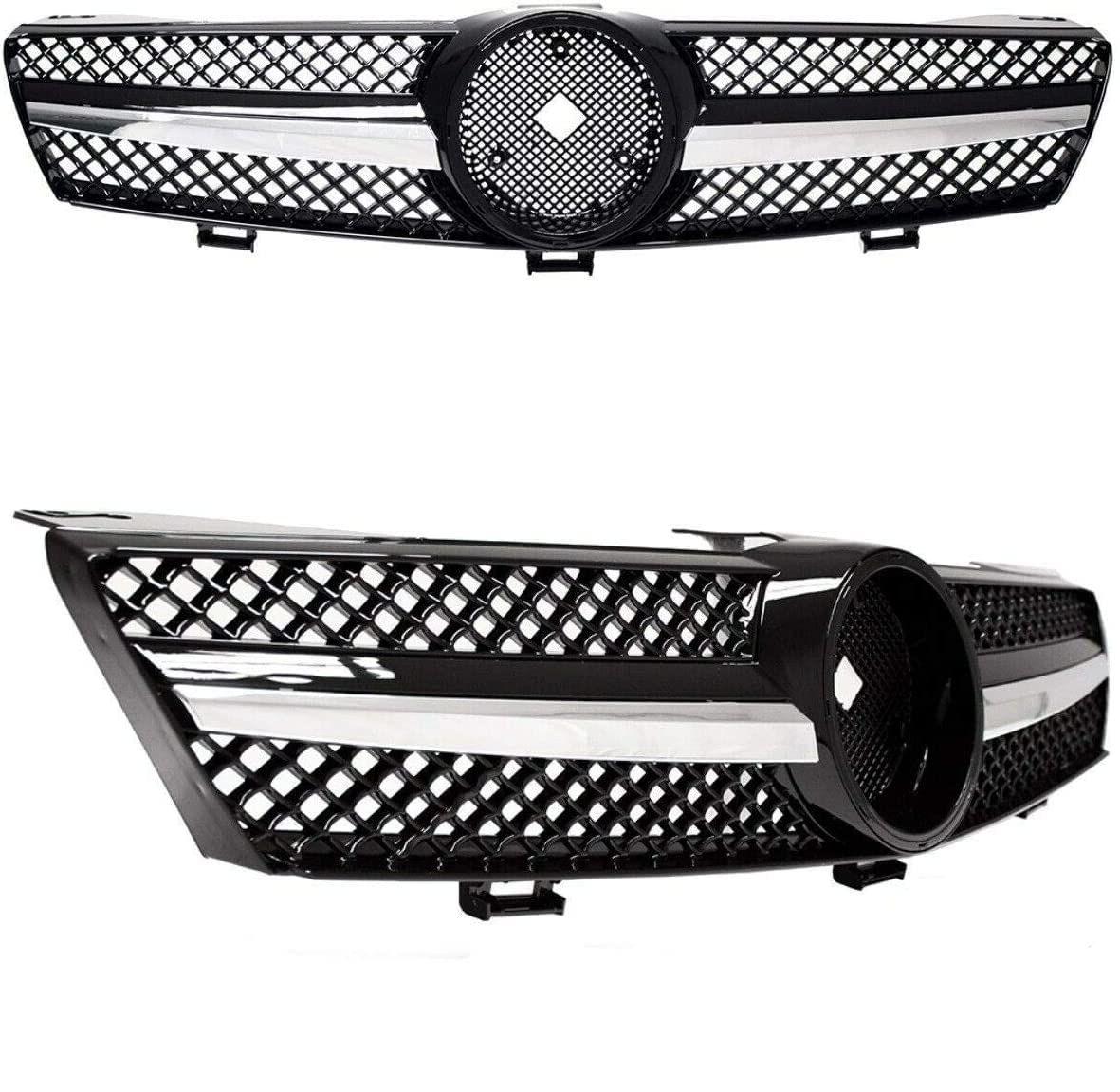 DM Autoteile Kühlergrill Gitter Schwarz hochglanz + Chrom passend für CLS C219 W219 AMG 04-08 DM Autoteile Kühlergrill Gitter Schwarz hochglanz + Chrom passend für CLS C219 W219 AMG 04-08 von DM Autoteile