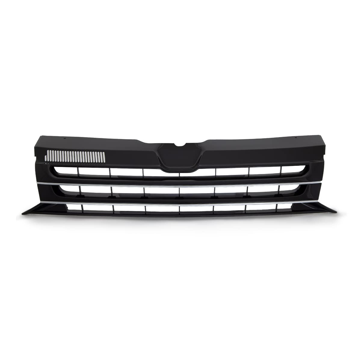 DM Autoteile Kühlergrill Sport schwarz glänzend mit Leiste Chrom passt für T5.1 bj 09-15 DM Autoteile Kühlergrill Sport schwarz glänzend mit Leiste Chrom passt für T5.1 bj 09-15 von DM Autoteile