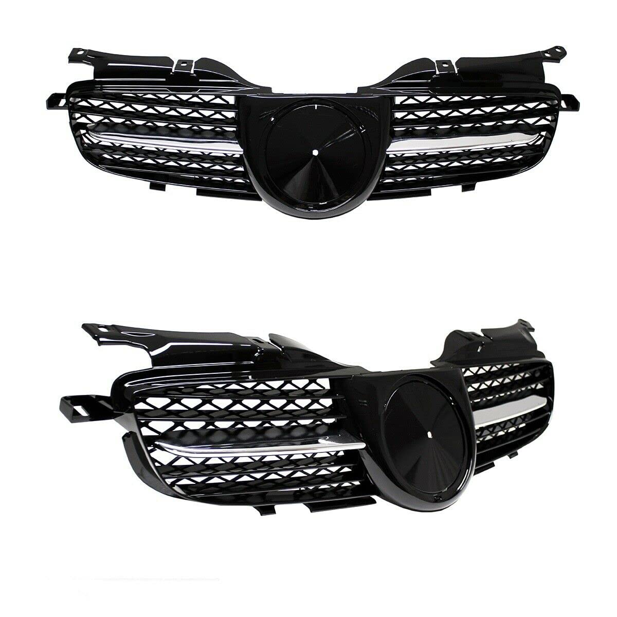 DM Autoteile Kühlergrill Wabendesign Schwarz Chrom für SLK R170 97-04 im R171 Design DM Autoteile Kühlergrill Wabendesign Schwarz Chrom für SLK R170 97-04 im R171 Design von DM Autoteile
