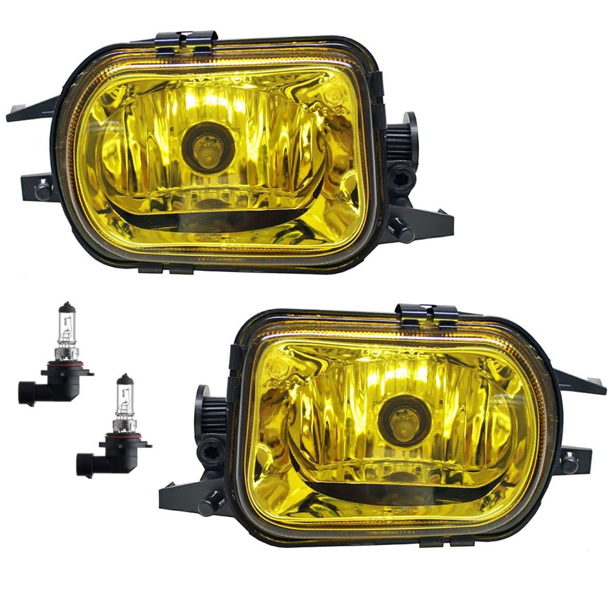 DM Autoteile Nebelscheinwerfer Gelb Klarglas passend für W203 C203 S203 C209 A209 C215 R170 von DM Autoteile