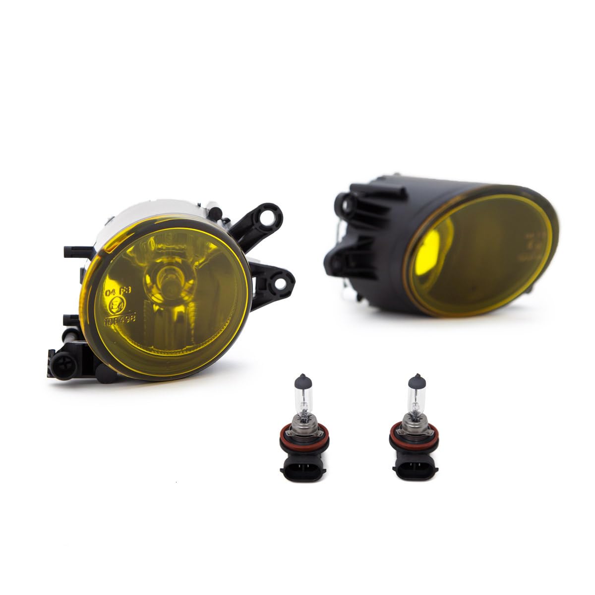 DM Autoteile Nebelscheinwerfersatz Gelb passend für A4 8E B6 Bj 00-04 inklusive H11 Birnen von DM Autoteile
