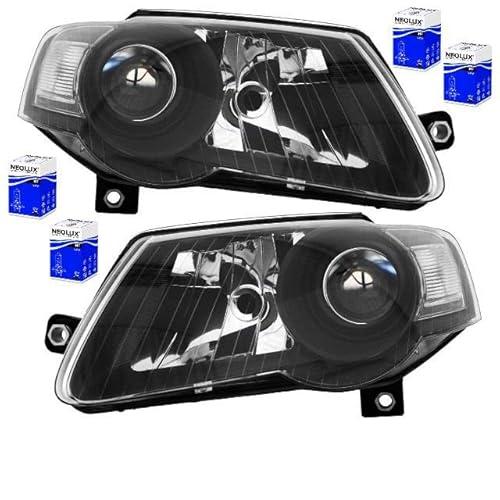 DM Autoteile Passat 3C Scheinwerfer Set Klarglas Schwarz HELLA SYSTEM 05-10 + 4x H7 Birnen DM Autoteile Passat 3C Scheinwerfer Set Klarglas Schwarz HELLA SYSTEM 05-10 + 4x H7 Birnen von DM Autoteile
