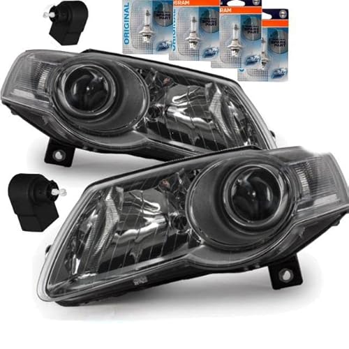 DM Autoteile Set Passat 3C Scheinwerfer Chrom 05-10 H7/H7 Halogen +4x Osram Leuchtmittel DM Autoteile Set Passat 3C Scheinwerfer Chrom 05-10 H7/H7 Halogen +4x Osram Leuchtmittel von DM Autoteile