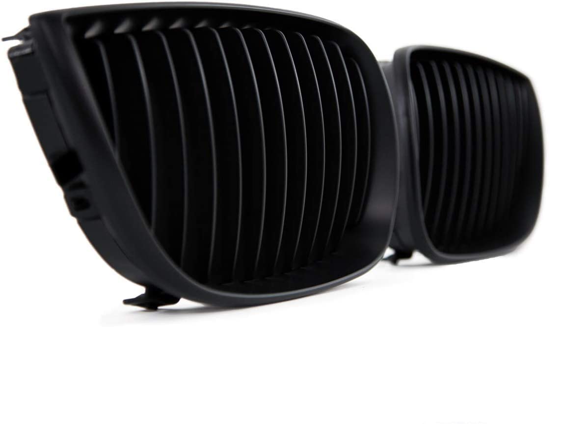 DM Autoteile Set Performance Kühlergrill Schwarz Matt passend für 1er E87 E81 Bj 04-07 von DM Autoteile