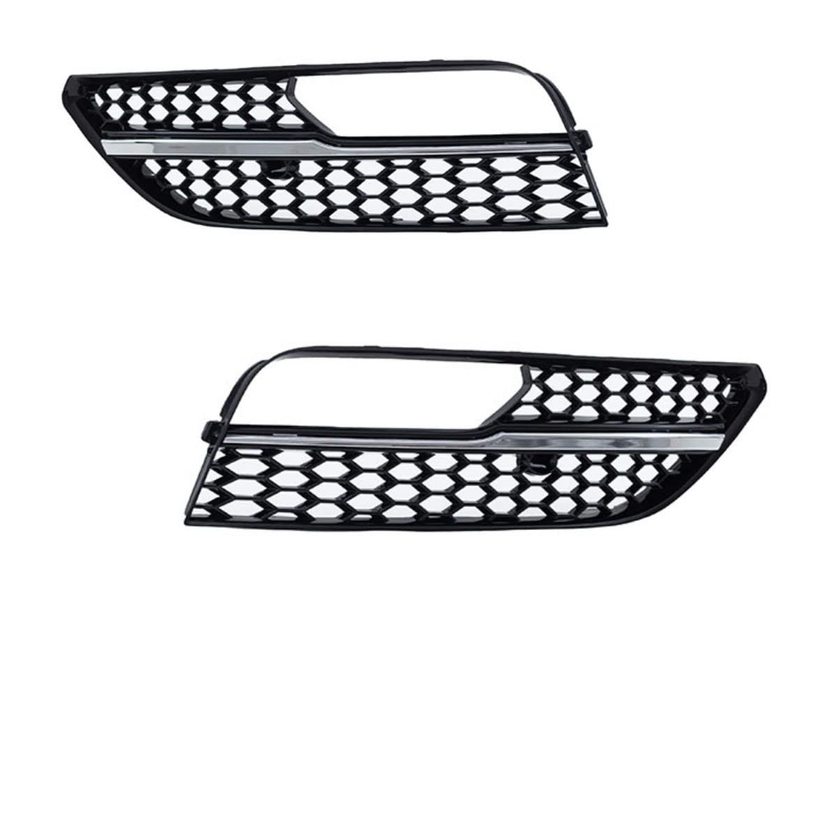DM Autoteile Set Waben Nebelscheinwerfergitter Blenden Schwarz Chrom kompatibel für Audi A3 8V 12-16 nicht RS3 4177 DM Autoteile Set Waben Nebelscheinwerfergitter Blenden Schwarz Chrom kompatibel für Audi A3 8V 12-16 nicht RS3 4177 von DM Autoteile