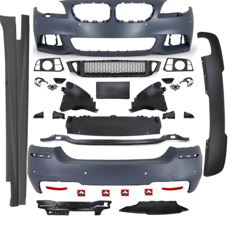 DM Autoteile Sport-Bodykit Stoßstange Front Seite Heck passt für F10 LCI auch M-Paket 13> von DM Autoteile