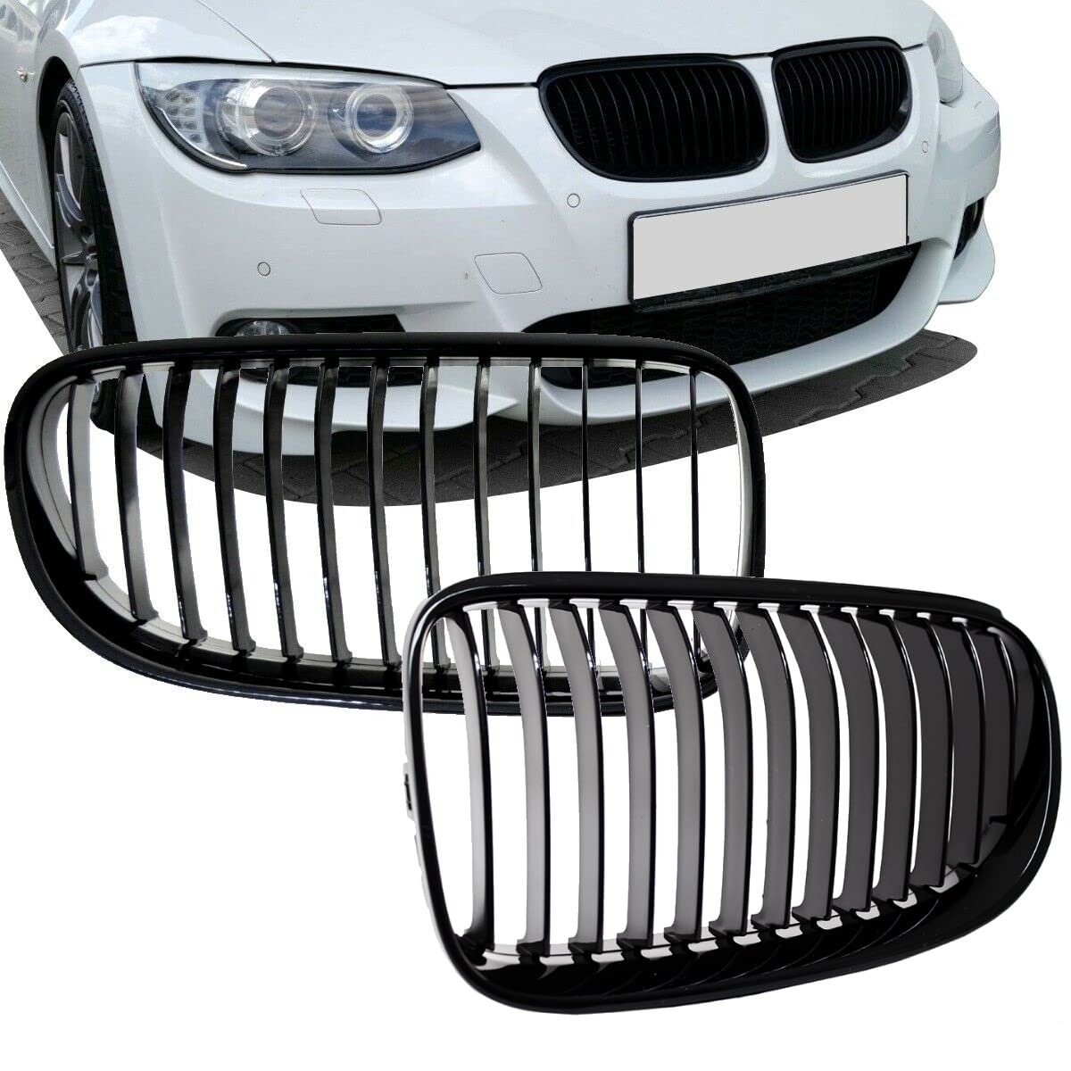 DM Autoteile Sport-Performance Kühlergrill schwarz glanz für 3er E92 E93 LCI Coupe Cabrio Bj 10-13 DM Autoteile Sport-Performance Kühlergrill schwarz glanz für 3er E92 E93 LCI Coupe Cabrio Bj 10-13 von DM Autoteile
