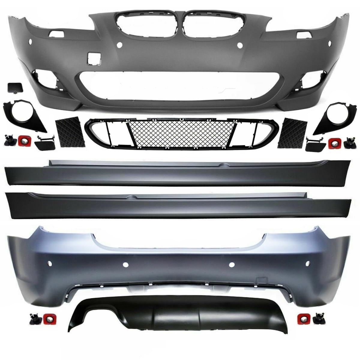 DM Autoteile Stoßstange Bodykit PDC Front Heck Seite passt für E60 auch M-Paket 03-07+ABE von DM Autoteile