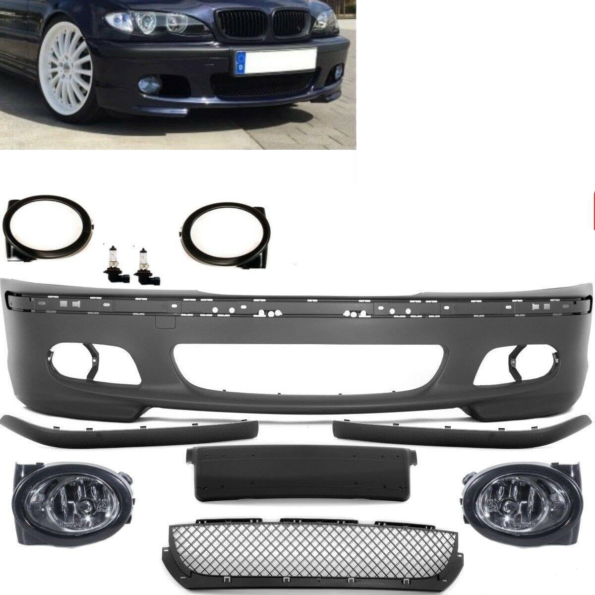 DM Autoteile Stoßstange vorne Komplett+ Nebel ABS passt für E46 3er 98-05 +ABE*ZULASSUNG DM Autoteile Stoßstange vorne Komplett+ Nebel ABS passt für E46 3er 98-05 +ABE*ZULASSUNG von DM Autoteile