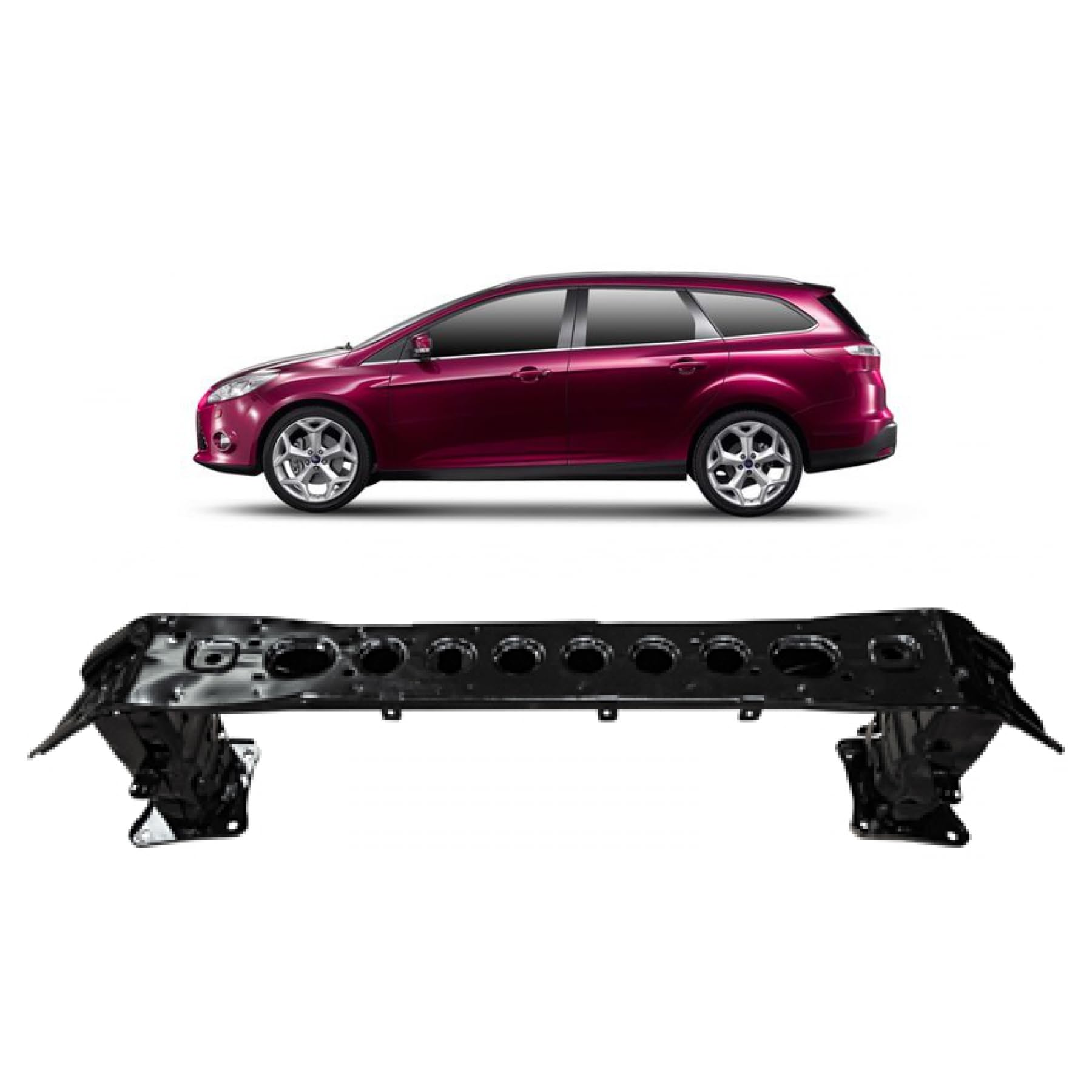 DM Autoteile 175918 Stoßstangenträger Träger vorne kompatibel für Ford Focus III 11-14 DM Autoteile 175918 Stoßstangenträger Träger vorne kompatibel für Ford Focus III 11-14 von DM Autoteile