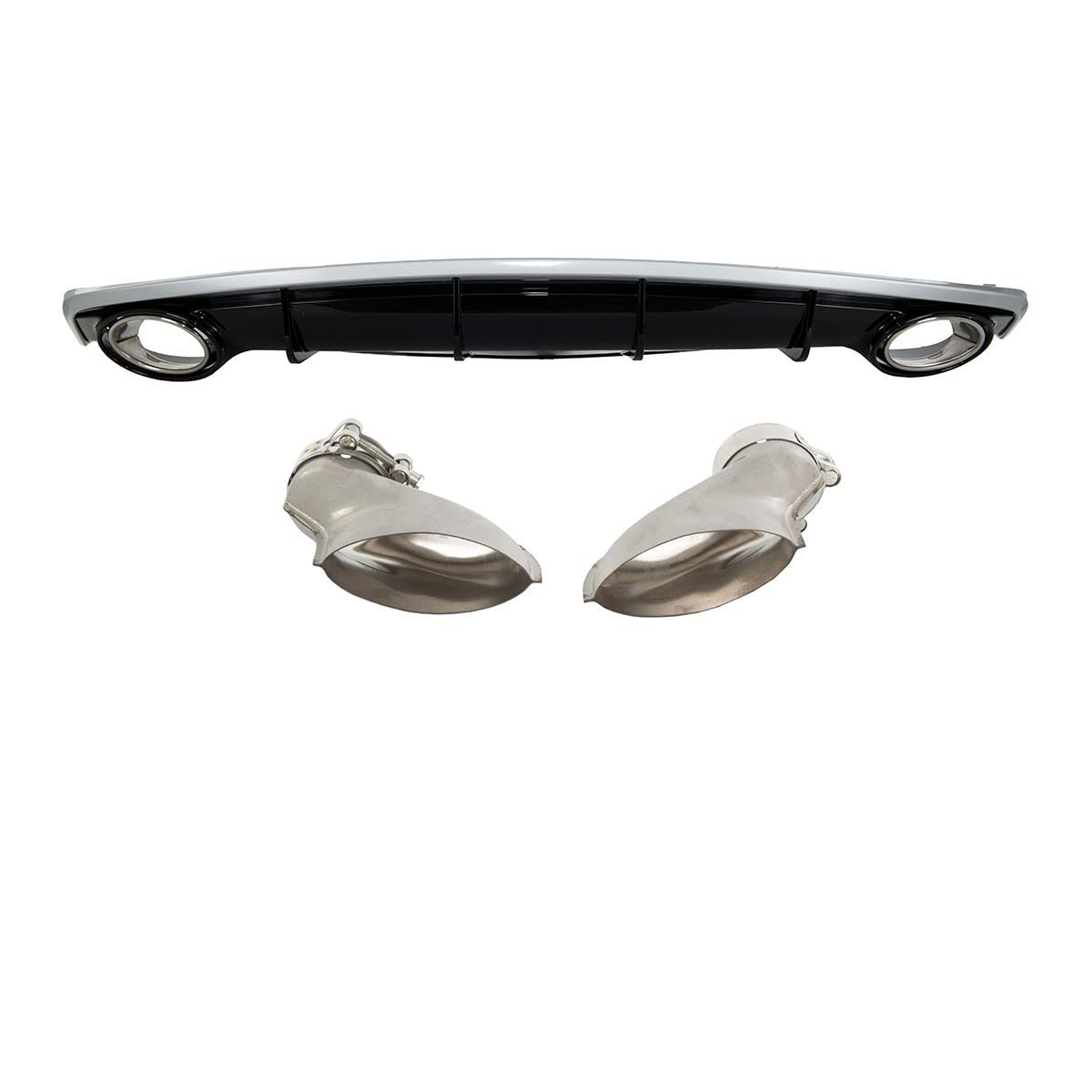 Heckdiffusor Schwarz Glanz + Blenden kompatibel für Audi A7 4G Sportback S-line ab 2014 kein RS7 DM Autoteile 4217 Heckdiffusor Schwarz Glanz + Blenden kompatibel für Audi A7 4G Sportback S-line ab 2014 kein RS7 DM Autoteile 4217 von DM Autoteile