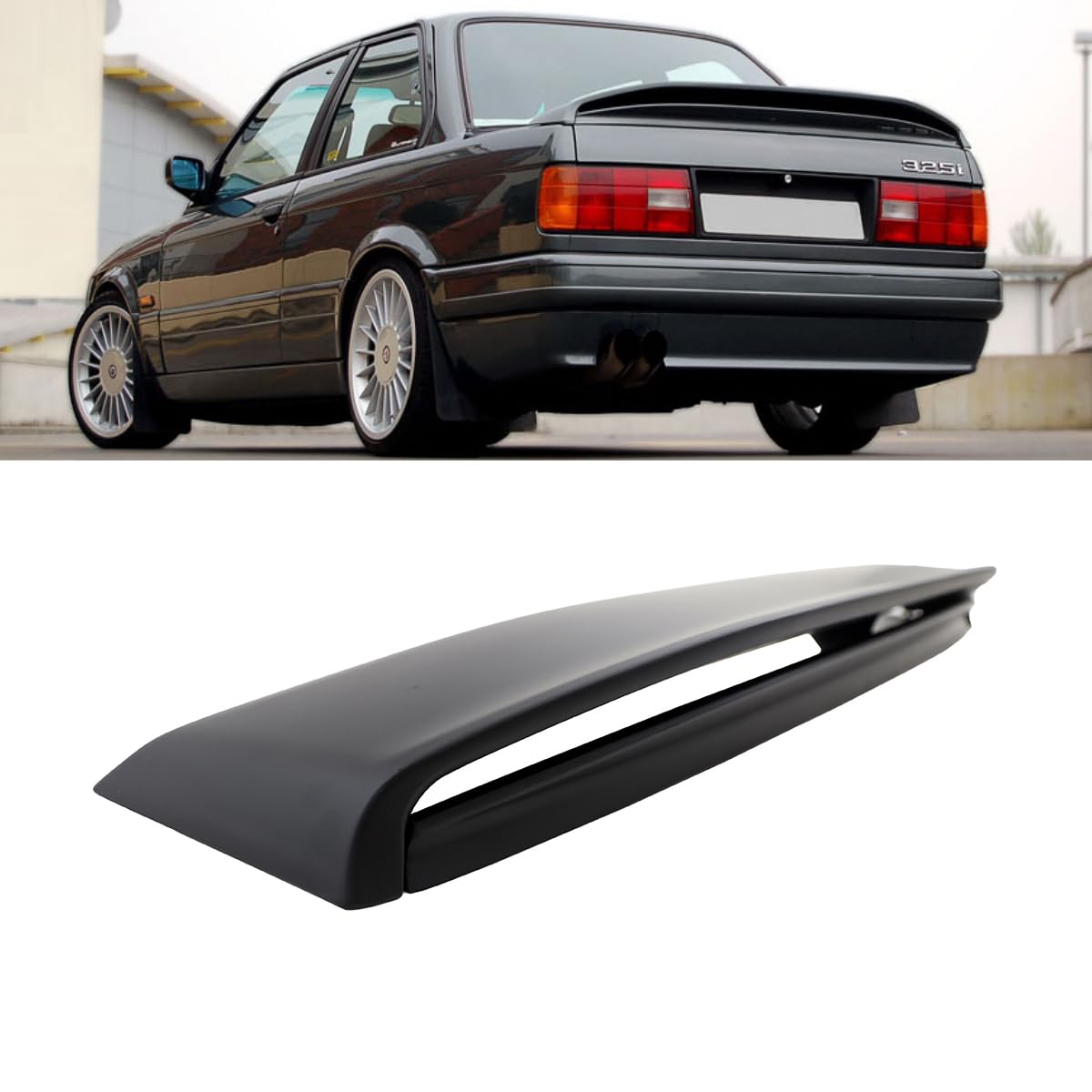 Heckspoiler Lippe Sport Paket 2 schwarz kompatibel für BMW 3er E30 Limousine Cabrio DM Autoteile 1017 Heckspoiler Lippe Sport Paket 2 schwarz kompatibel für BMW 3er E30 Limousine Cabrio DM Autoteile 1017 von DM Autoteile